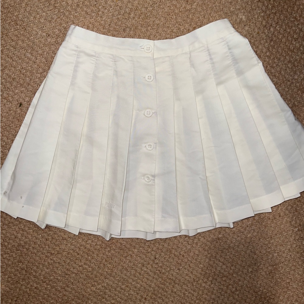PRINCE white SKIRT